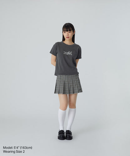 X-girl Aged Logo S/S Tee