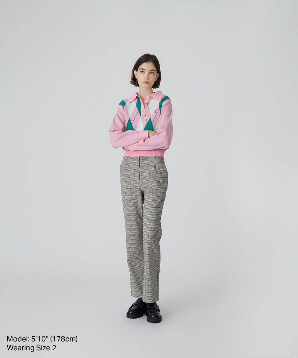 Plaid Trouser