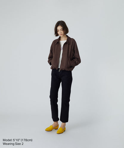 Faux Suede Trucker Jacket