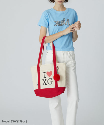 I LOVE XG Tote Bag