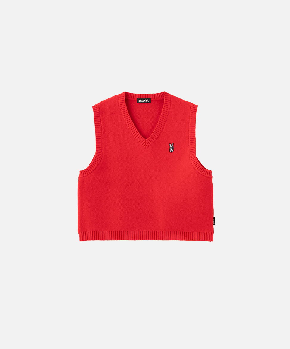 Bunny Knitted Vest