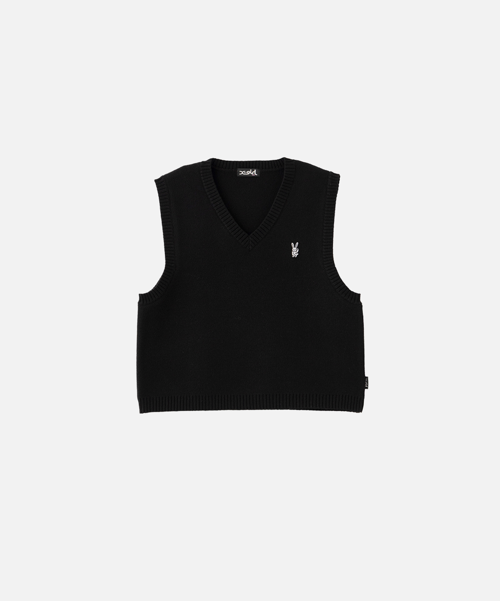 Bunny Knitted Vest