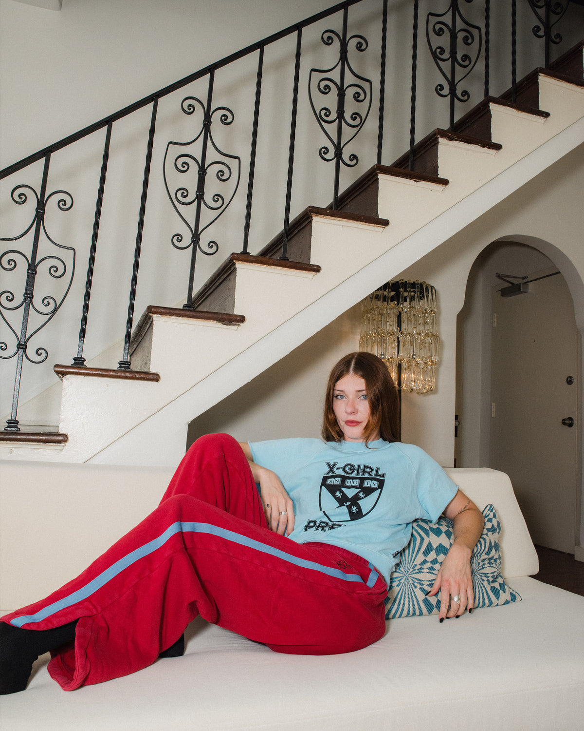 Bunny Lined Wide Sweat Joggers