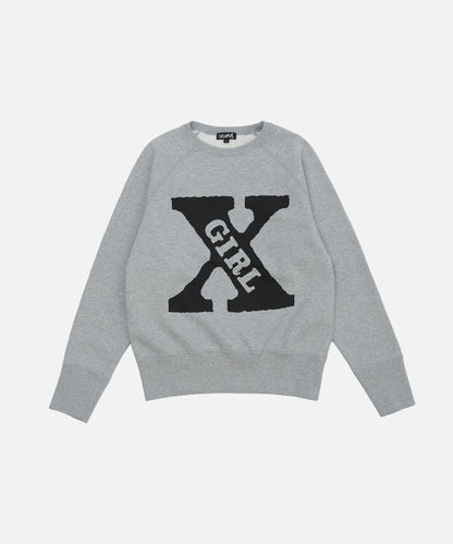 Big-X Raglan Crew Neck Sweat