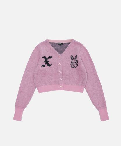 Solid Knitted L/S Cardigan