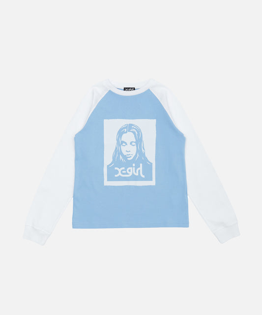 Poster Girl Raglan L/S Tee
