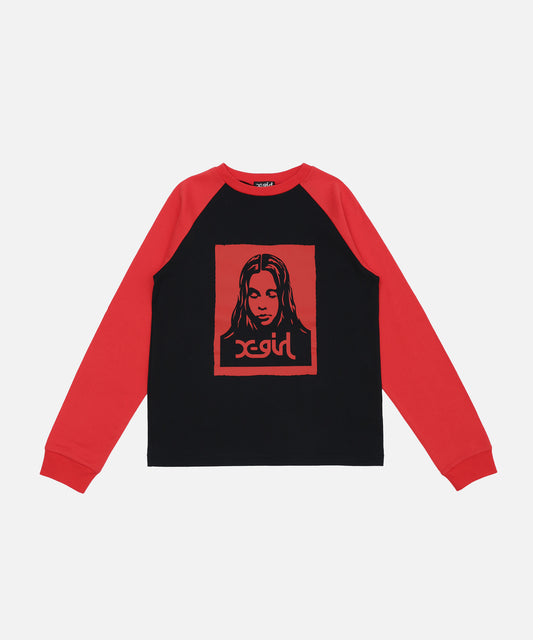 Poster Girl Raglan L/S Tee