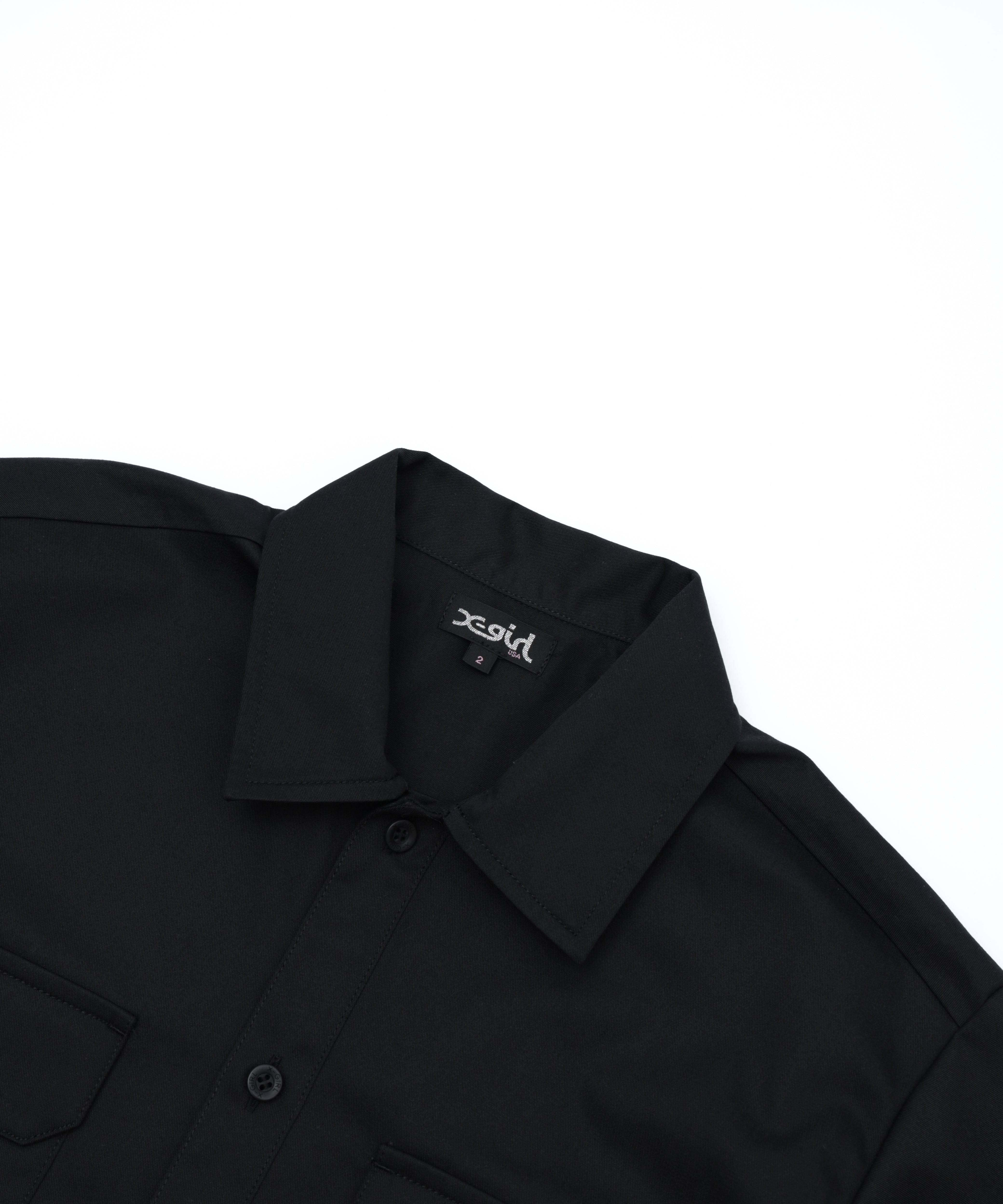 Cropped S/S Work Shirt – X-girl