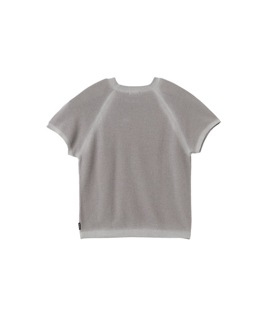 Sheer Knitted S/S Tee