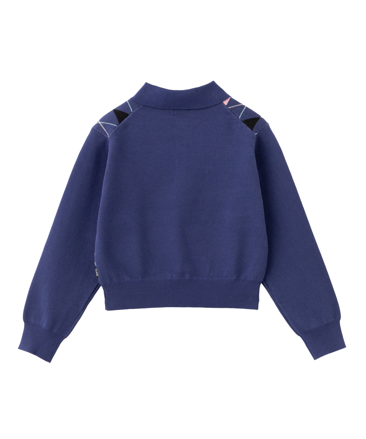 Argyle Knitted Polo