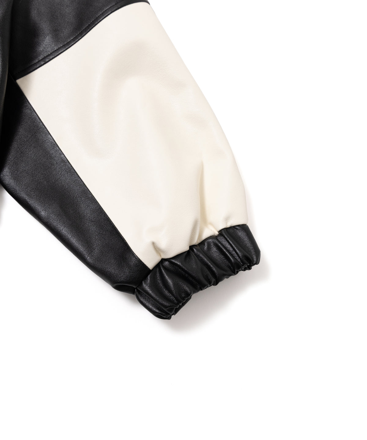Faux Leather Trucker Jacket