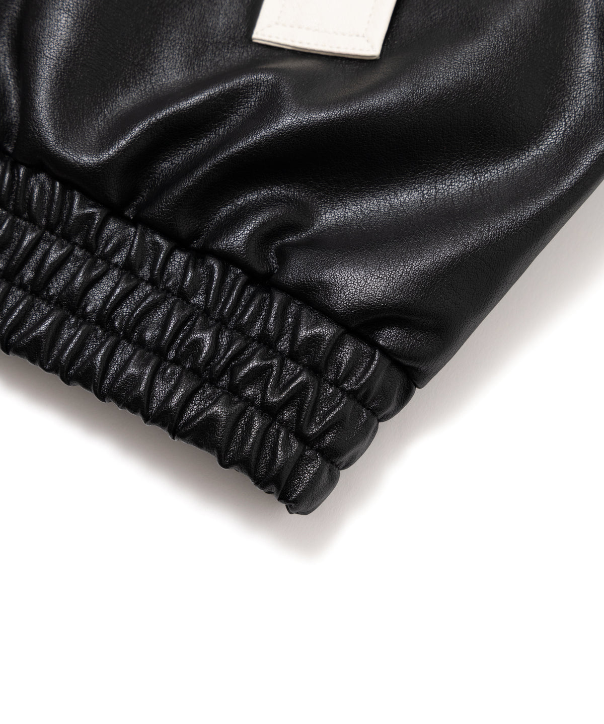 Faux Leather Trucker Jacket