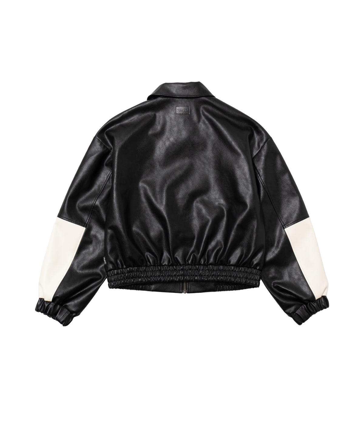 Faux Leather Trucker Jacket