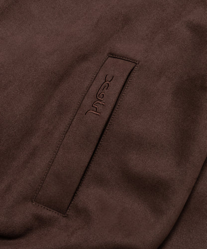 Faux Suede Trucker Jacket