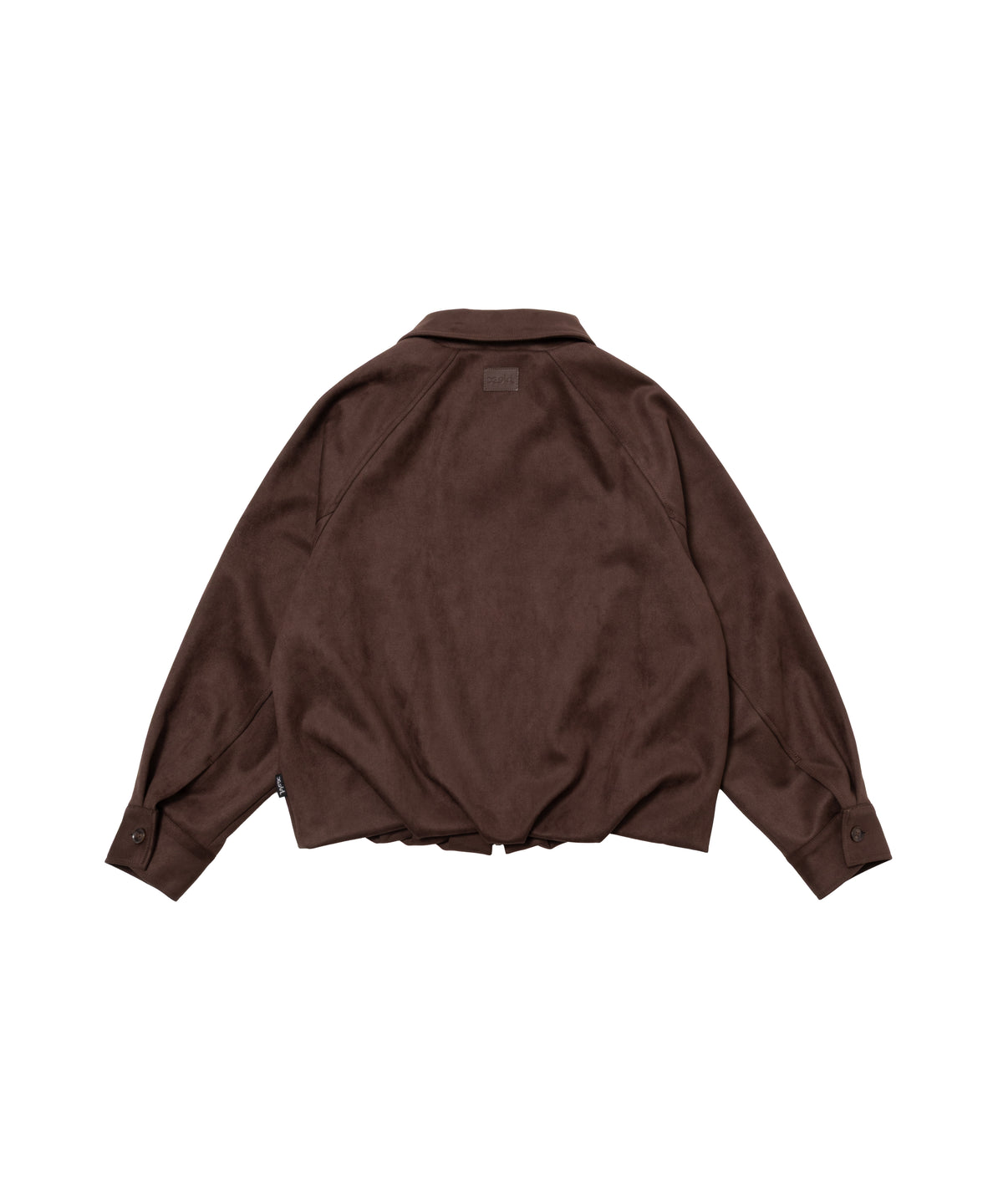 Faux Suede Trucker Jacket