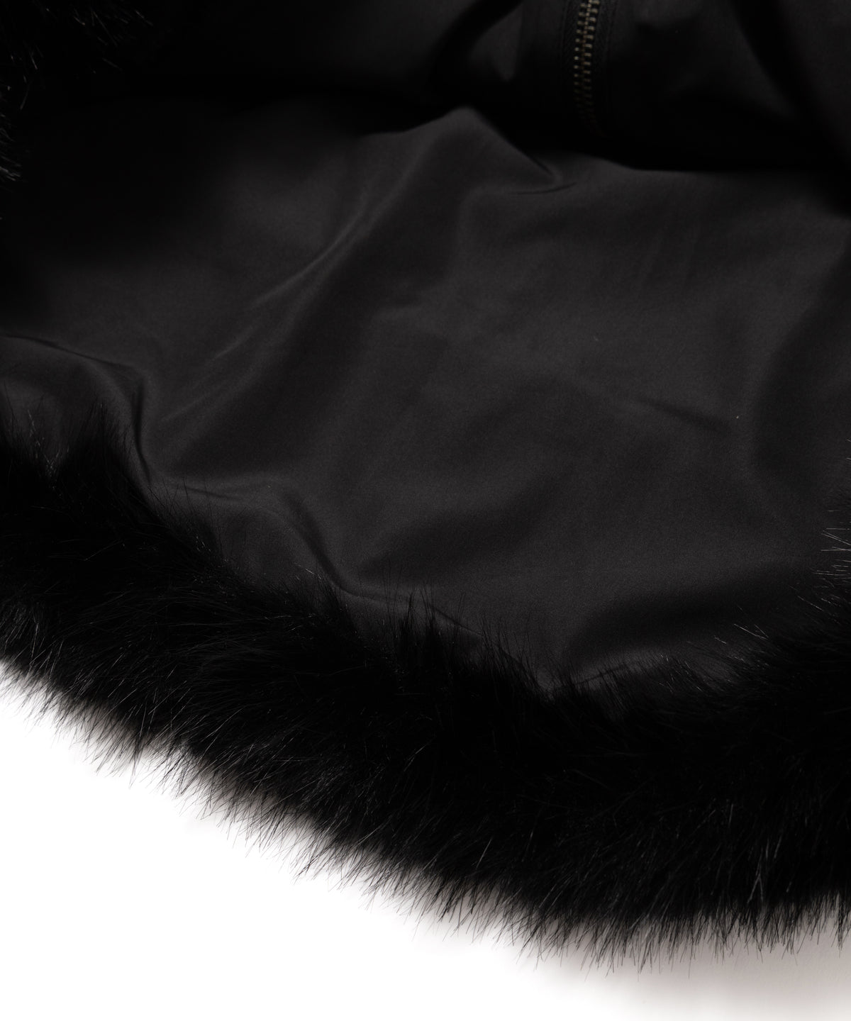 Shaggy Faux Fur Hoodie Jacket
