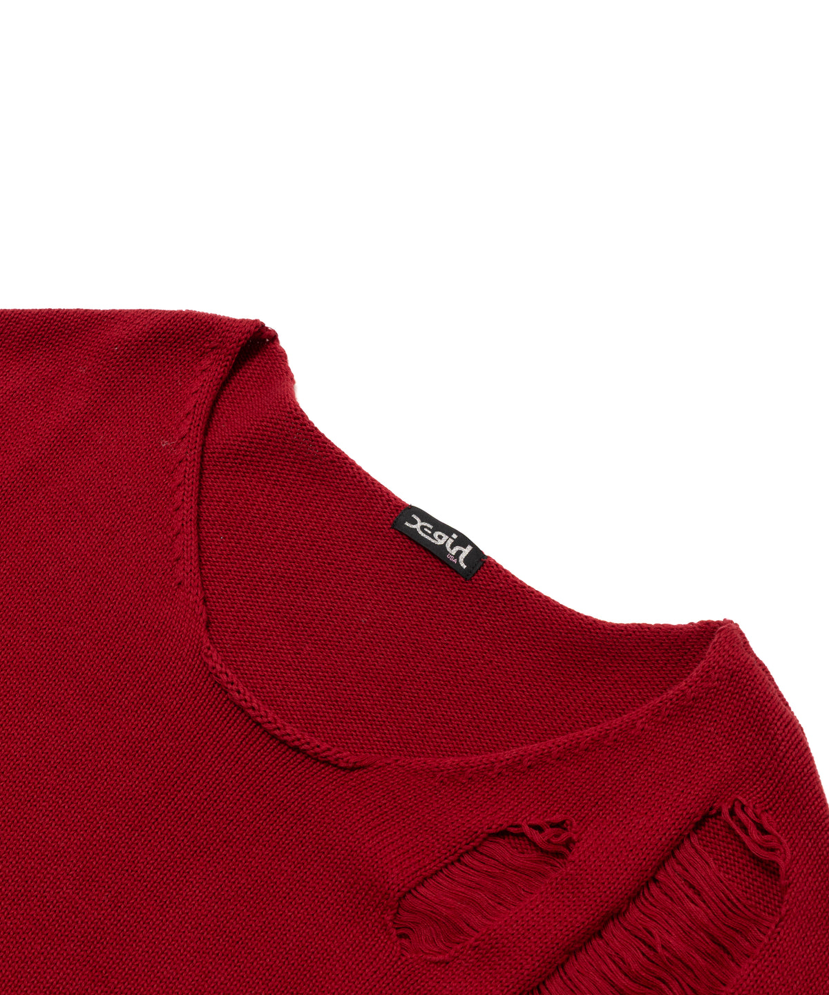 Distressed Knitted Sweater