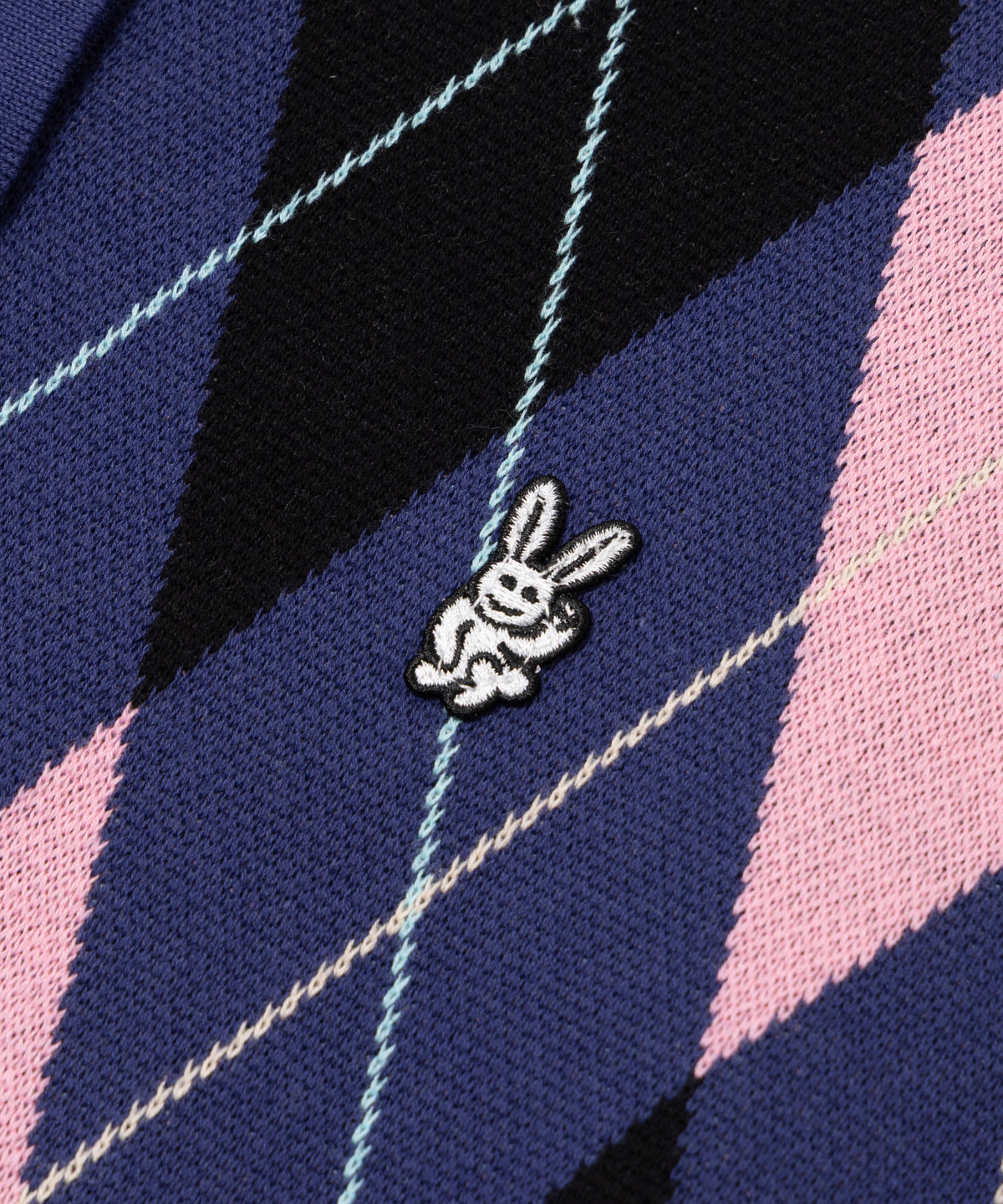 Argyle Knitted Polo