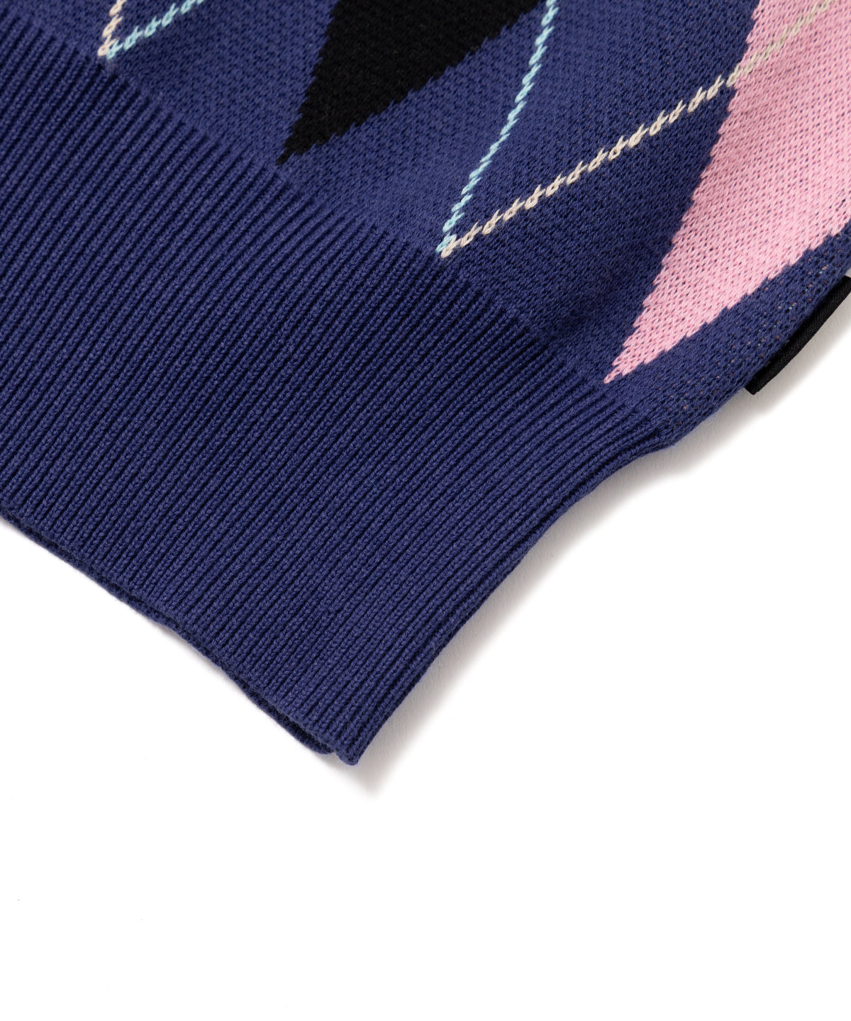 Argyle Knitted Polo