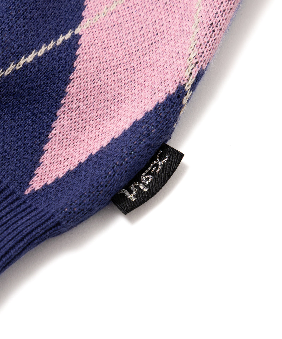 Argyle Knitted Polo