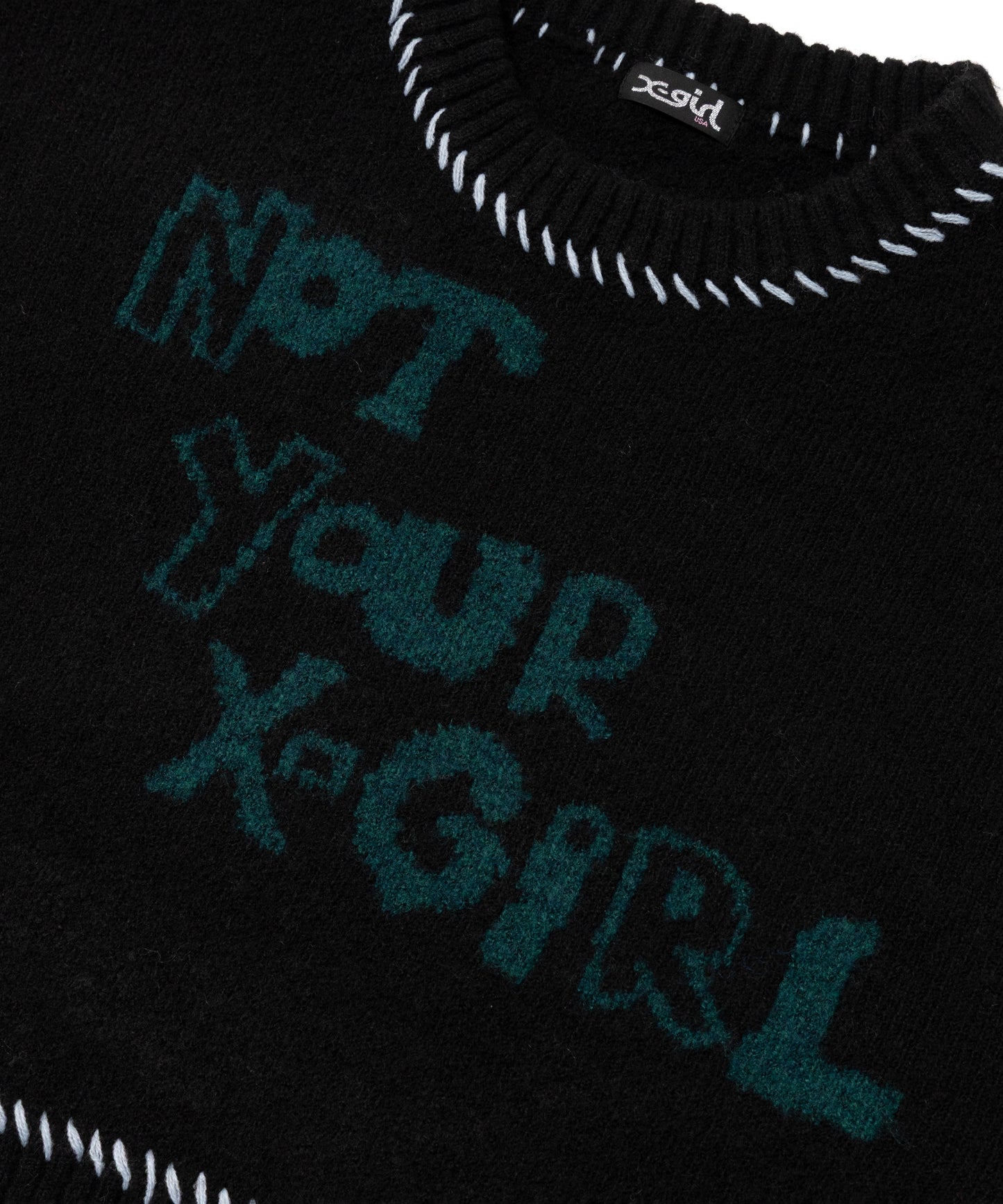 Not Your X-girl Knitted Sweater