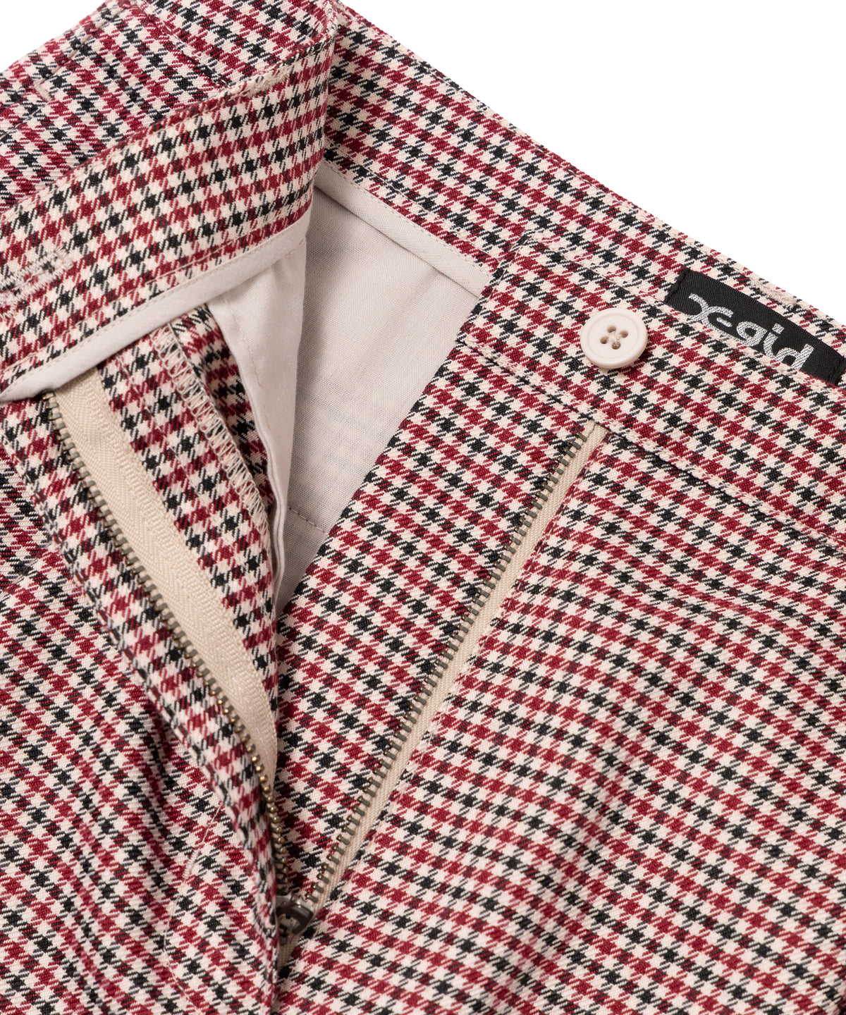 Plaid Trouser