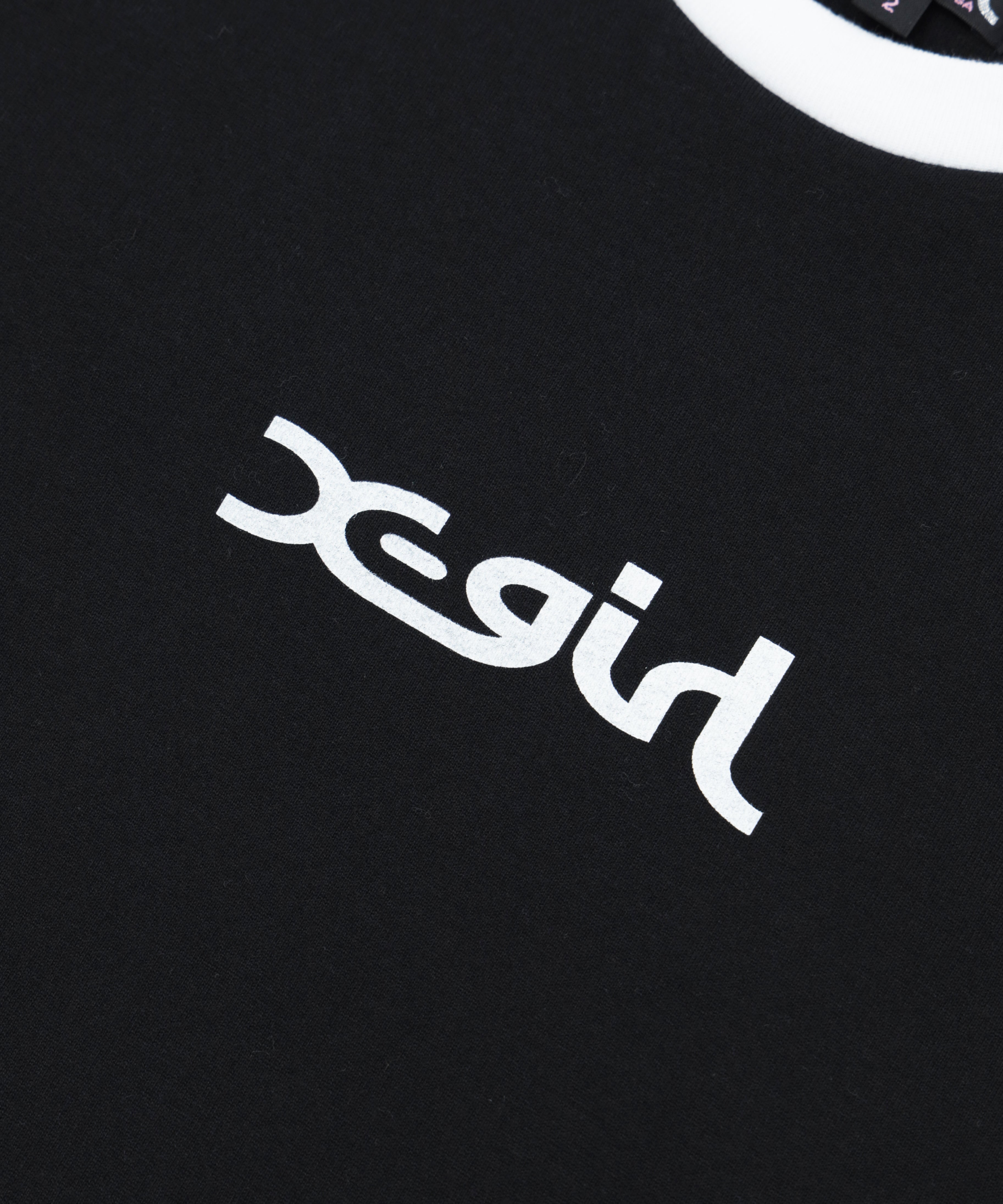 X-girl Logo Ringer S/S Tee