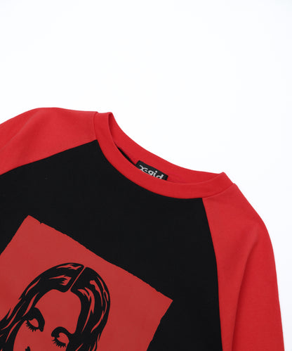 Poster Girl Raglan L/S Tee