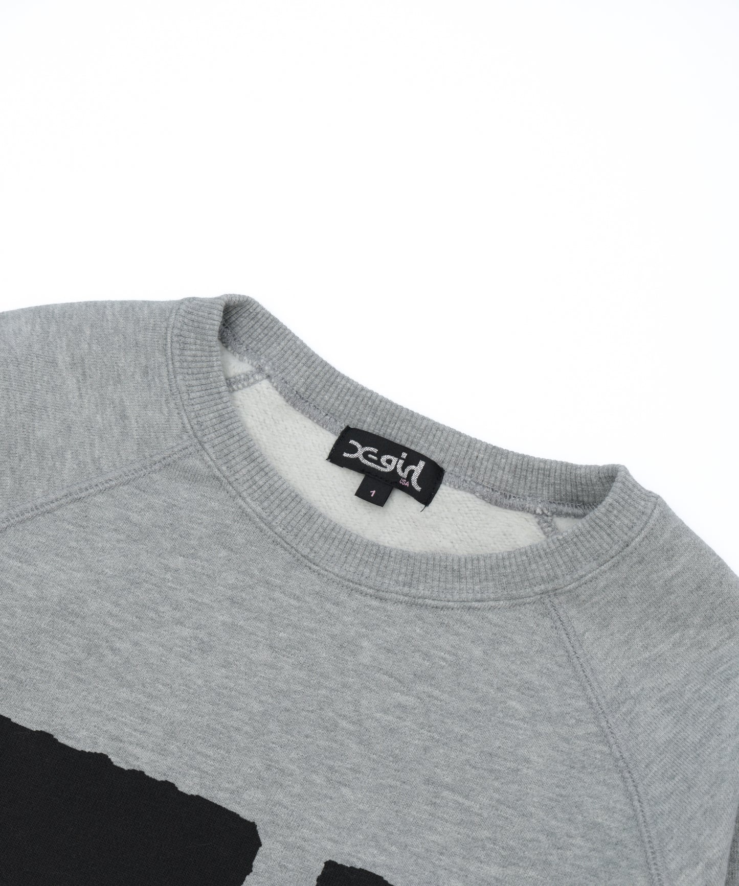 Big-X Raglan Crew Neck Sweat