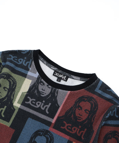 The Girl Thermal L/S Tee