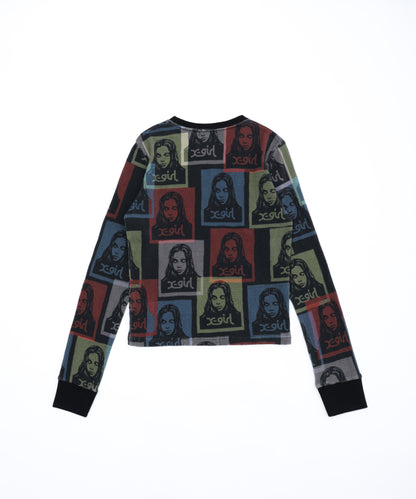 The Girl Thermal L/S Tee