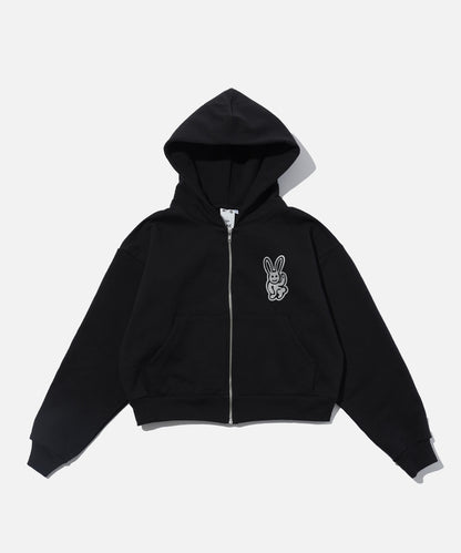 BUNNY ZIP HOODIE