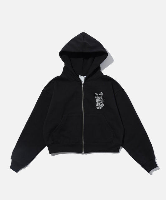 BUNNY ZIP HOODIE