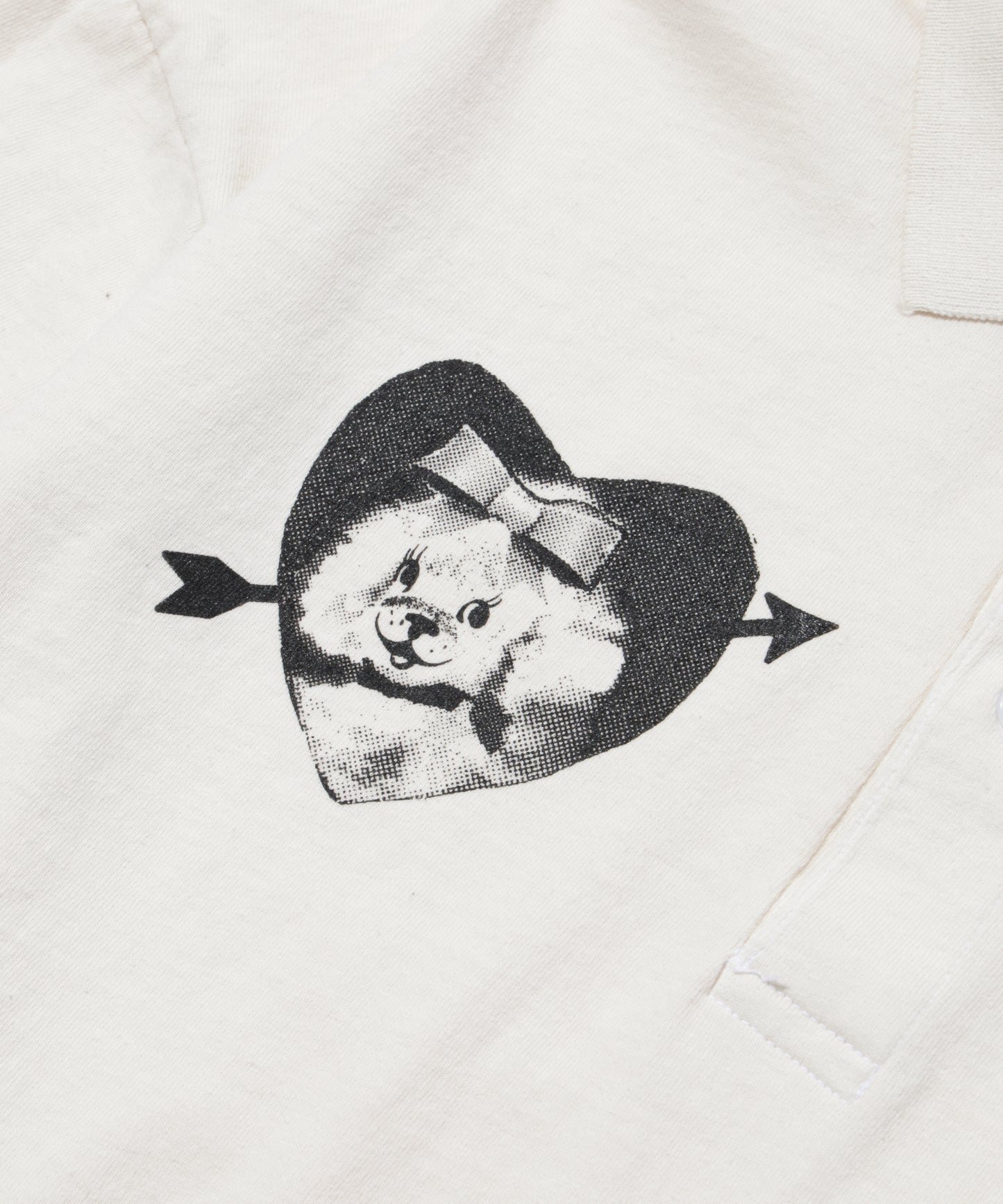 PUPPY LOVE L/S POLO SHIRT