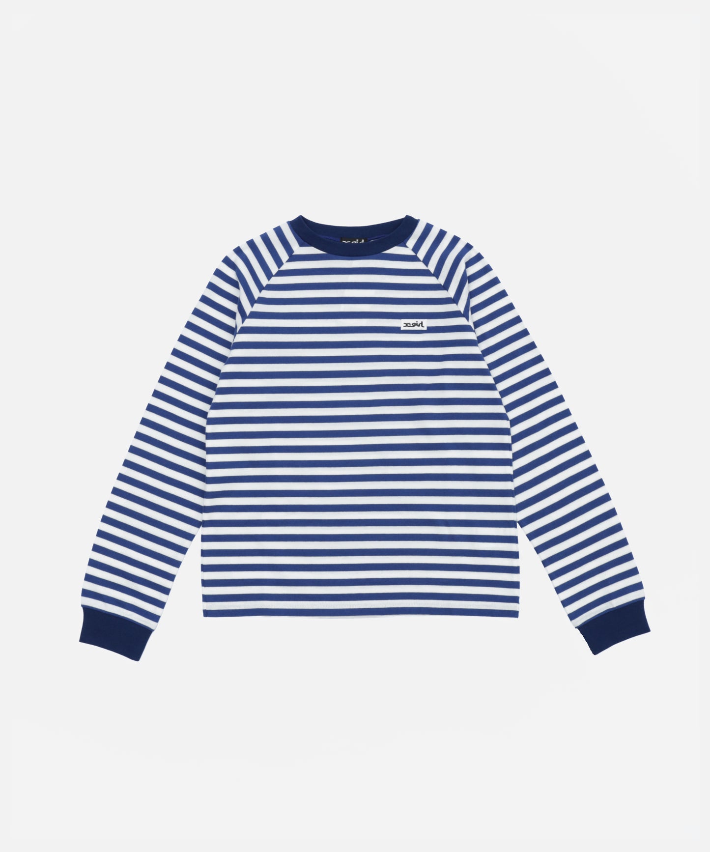 Raglan Striped L/S Tee