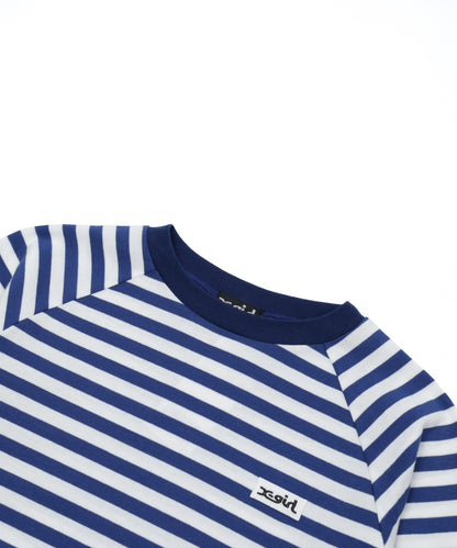 Raglan Striped L/S Tee
