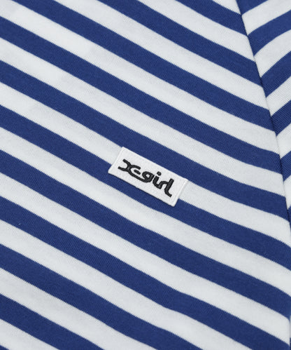 Raglan Striped L/S Tee