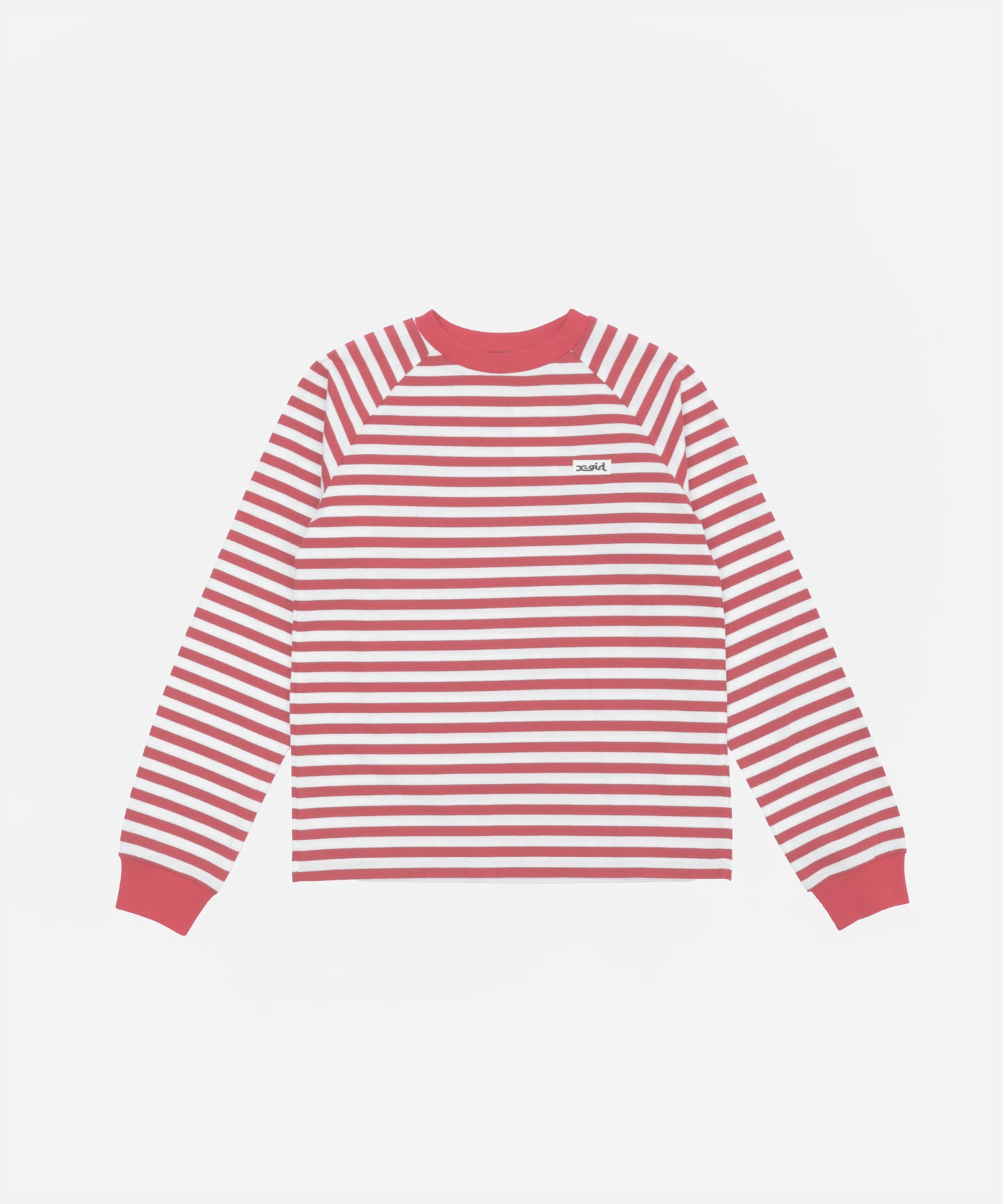 Raglan Striped L/S Tee