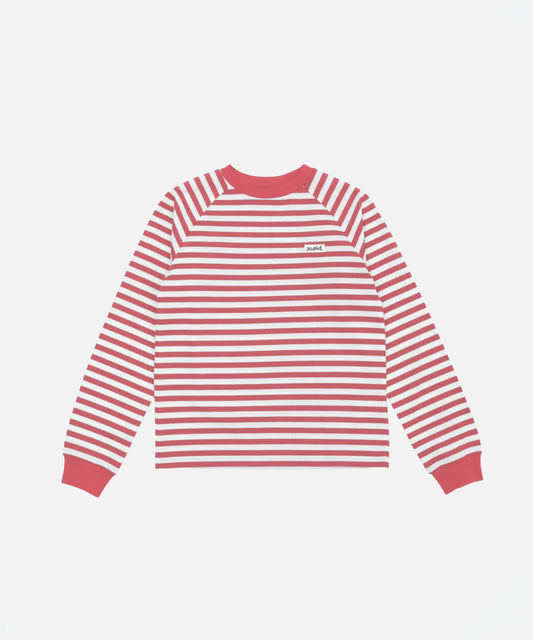 Raglan Striped L/S Tee