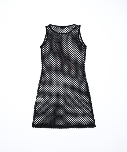 Mesh Tank Top Dress