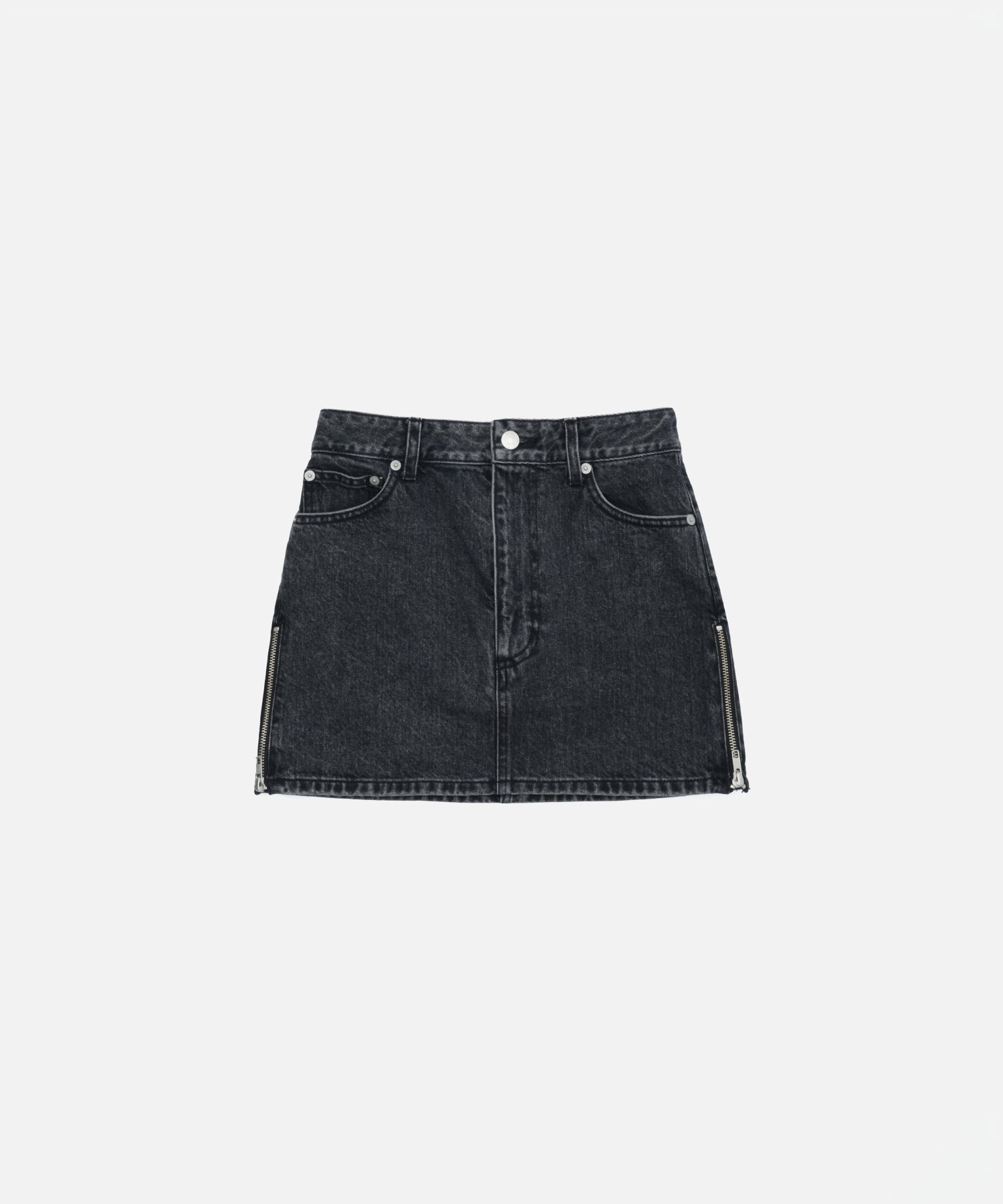 Zipper Denim Skirt – X-girl