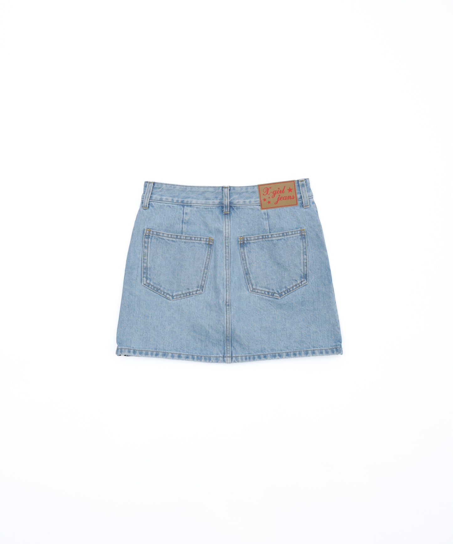 Zipper Denim Skirt