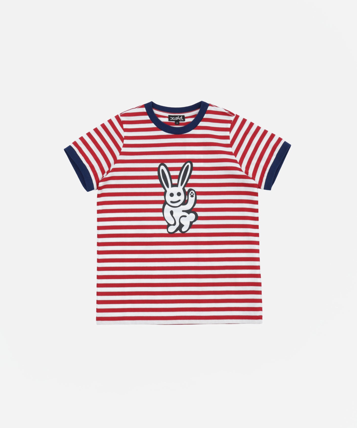 Bunny Ringer Striped S/S Tee
