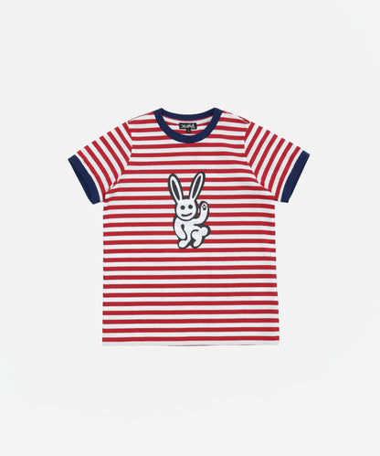 Bunny Ringer Striped S/S Tee
