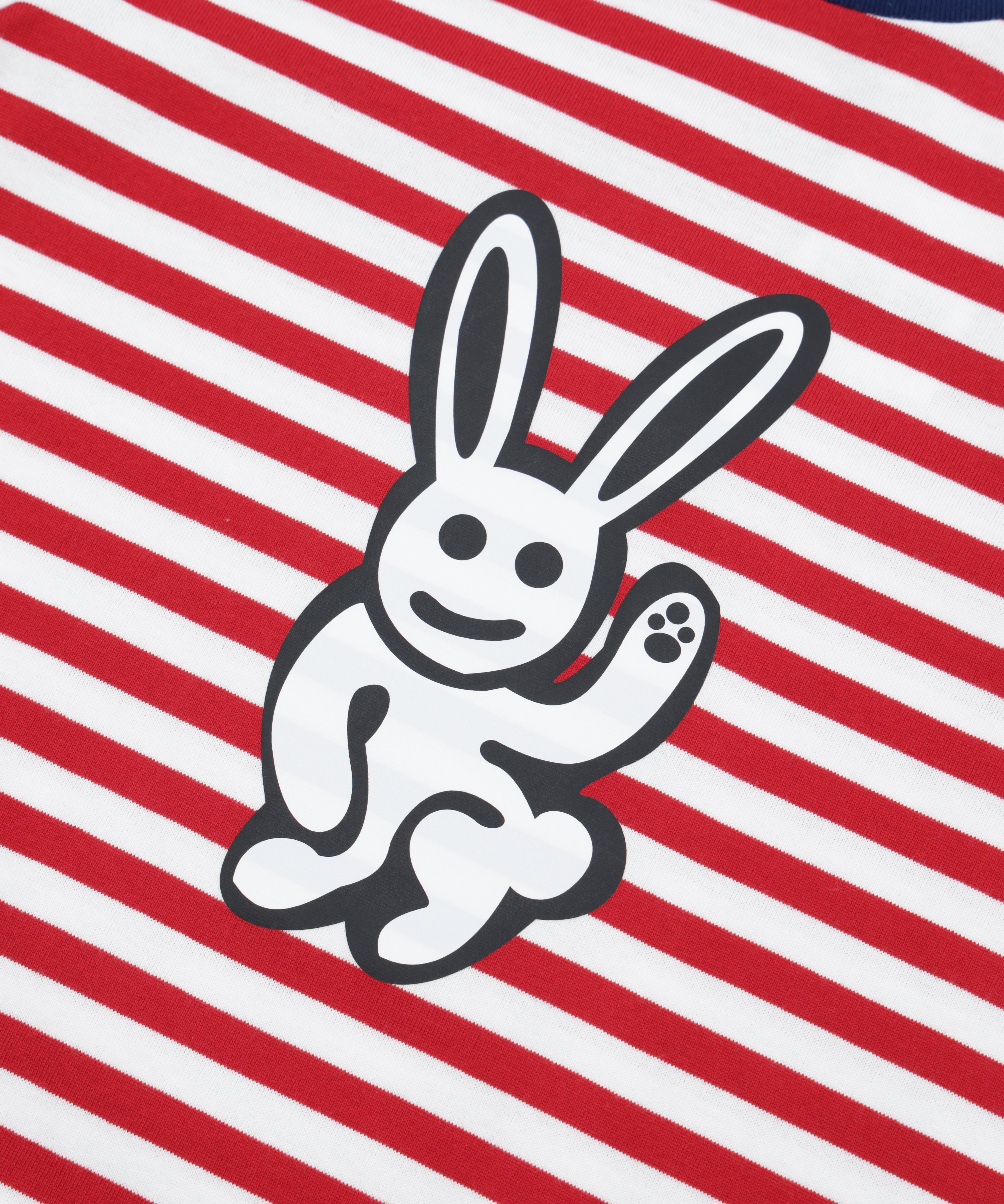 Bunny Ringer Striped S/S Tee – X-girl
