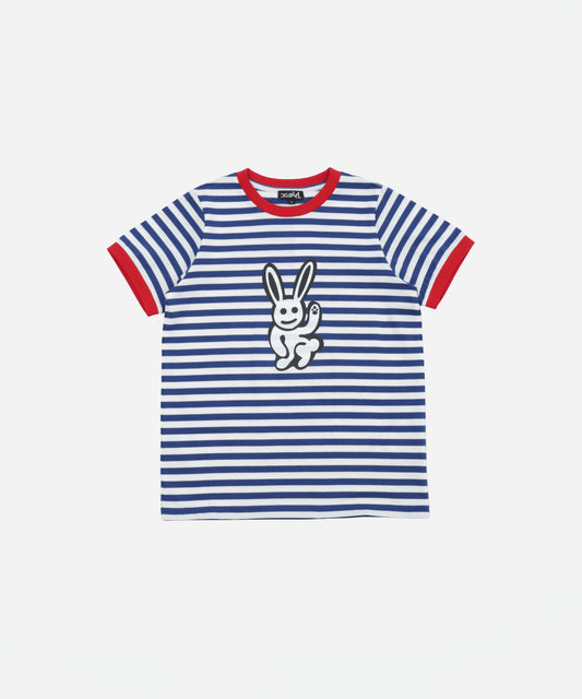 Bunny Ringer Striped S/S Tee