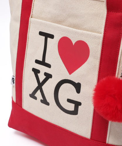 I LOVE XG Tote Bag