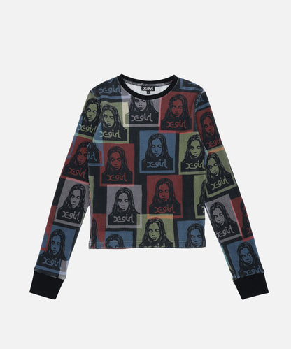 The Girl Thermal L/S Tee