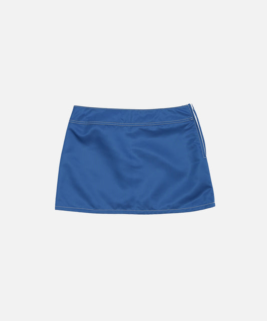Nylon Mini Skirt