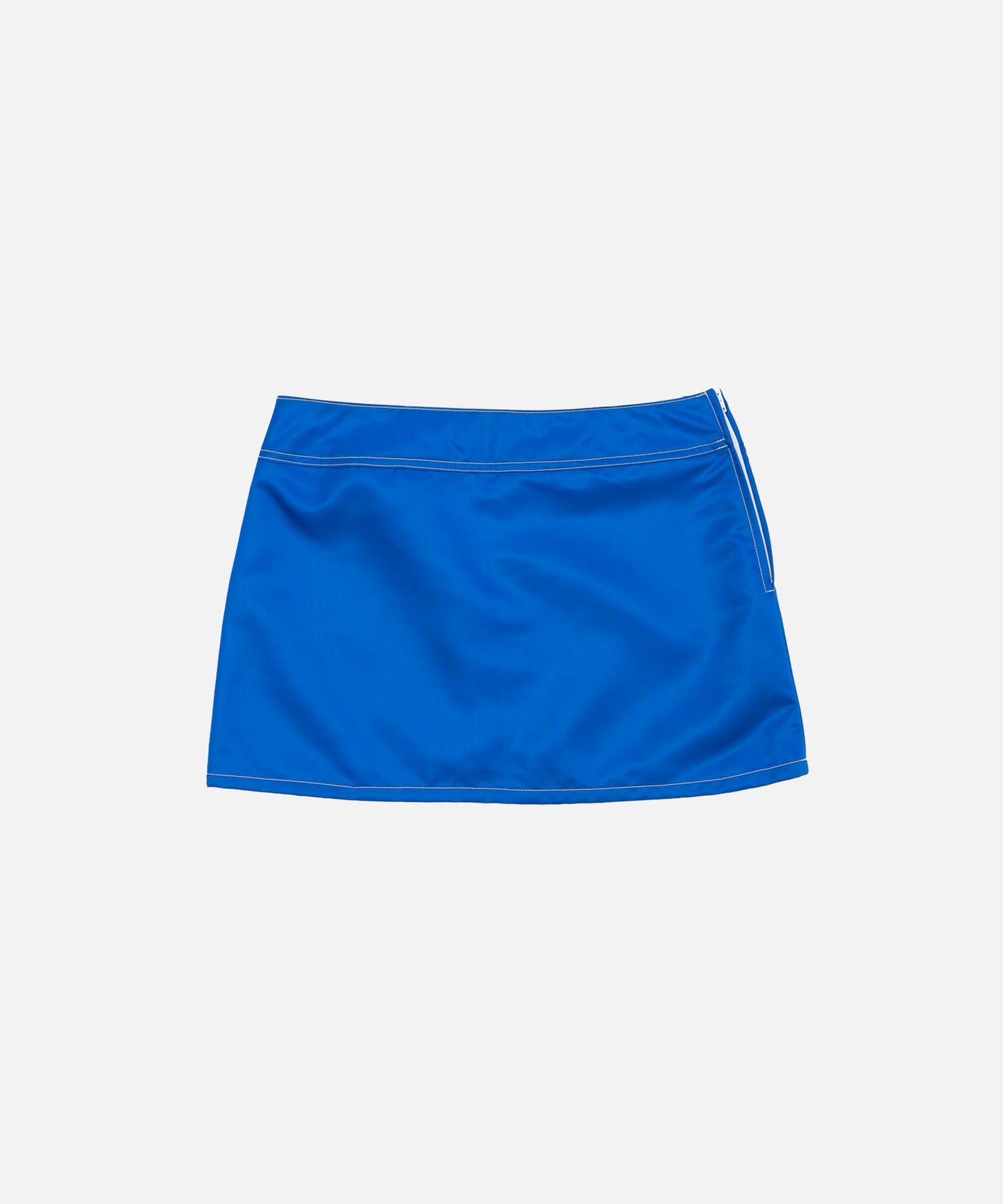 Nylon Mini Skirt